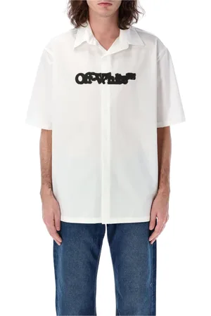 OFF-WHITE Hombre, Camisas, Blanco, Talla: S