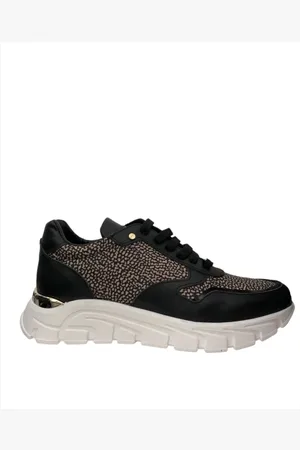 Borbonese Mujer, Zapatos, Negro, Talla: 37 EU