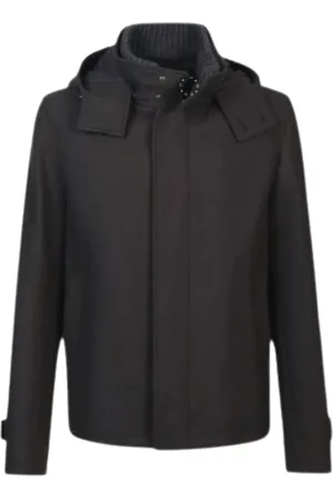 HERNO Hombre, Chaquetas, Negro, Talla: XL