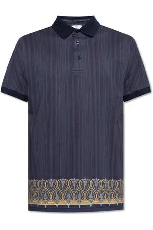 Etro Hombre, Camisetas, Azul, Talla: M