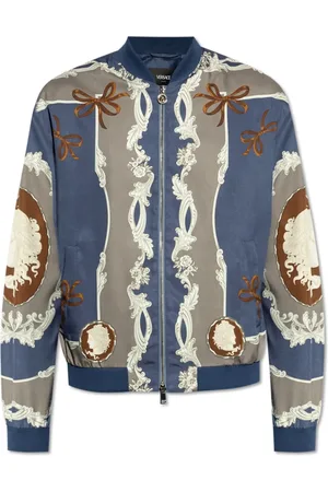 VERSACE Hombre, Chaquetas, Azul, Talla: XL