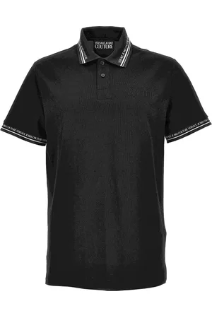 VERSACE Hombre, Camisetas, Negro, Talla: S