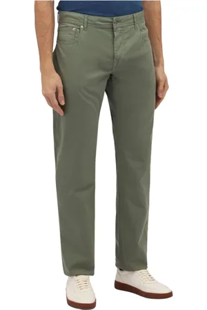 Brooks Brothers Hombre, Pantalones, Verde, Talla: W40