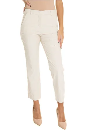Max Mara Mujer, Pantalones, Blanco, Talla: XL