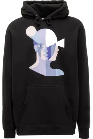 KIDSUPER STUDIOS Hombre, Sudaderas, Negro, Talla: S