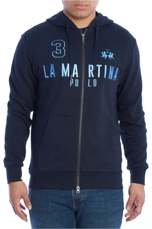 La Martina Hombre, Sudaderas, Azul, Talla: S