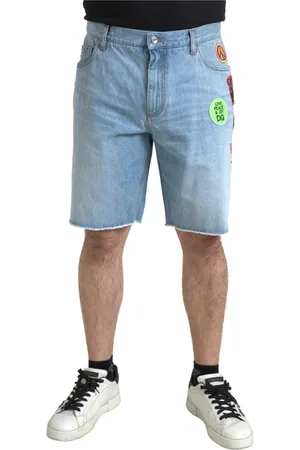 Dolce & Gabbana Hombre, Pantalones cortos, Azul, Talla: S