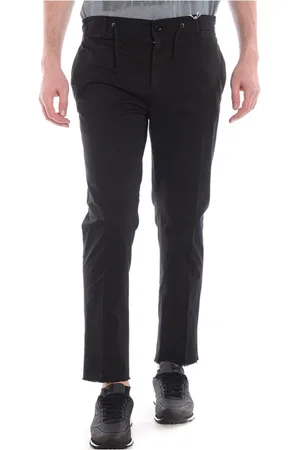 D.A. Daniele Alessandrini Hombre, Pantalones, Negro, Talla: XL