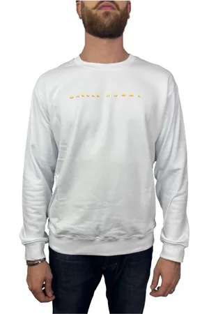 GAËLLE Hombre, Sudaderas, Blanco, Talla: L