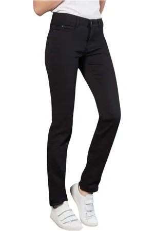 Mac Mujer, Vaqueros, Negro, Talla: XL