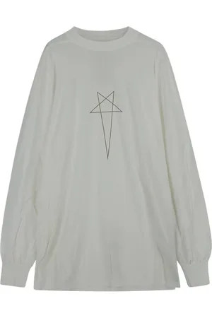 Rick Owens Hombre, Camisetas, Blanco, Talla: M