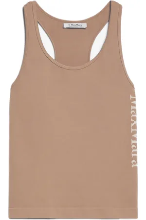 Max Mara Mujer, Camisetas, Marrón, Talla: M