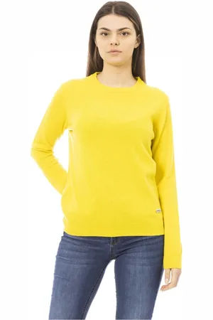 BALDININI Mujer, Jerseys, Amarillo, Talla: S