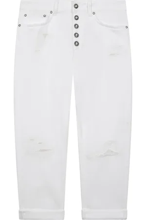 Dondup Mujer, Vaqueros, Blanco, Talla: W30