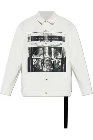 Rick Owens Hombre, Chaquetas, Blanco, Talla: S