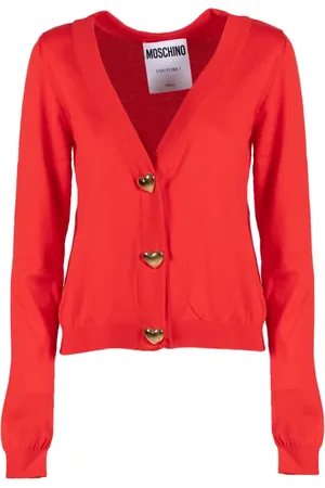 Moschino Mujer, Jerseys, Rojo, Talla: M