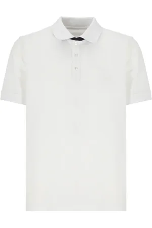 FAY Hombre, Camisetas, Blanco, Talla: L