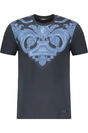VERSACE Hombre, Camisetas, Azul, Talla: 2XL