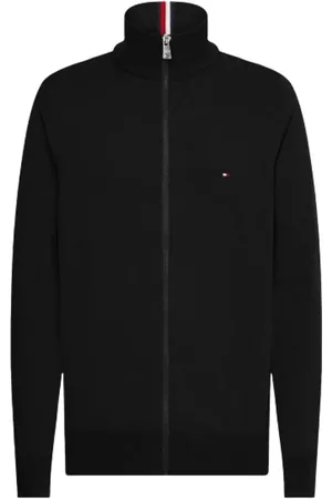 Tommy Hilfiger Hombre, Sudaderas, Negro, Talla: XL