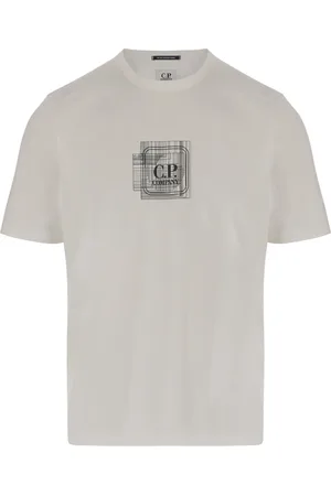 C.P. Company Hombre, Camisetas, Blanco, Talla: XL