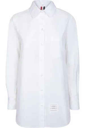 Thom Browne Mujer, Blusas y Camisas, Blanco, Talla: S