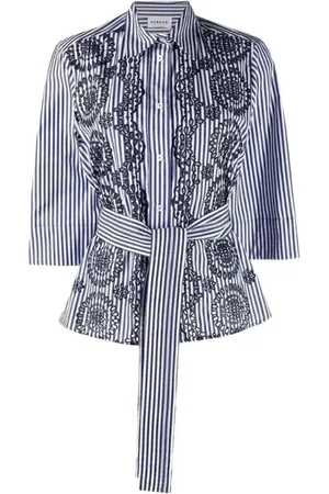P.A.R.O.S.H. Mujer, Blusas y Camisas, Azul, Talla: L