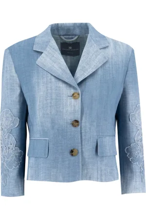 ERMANNO SCERVINO Mujer, Chaquetas, Azul, Talla: M