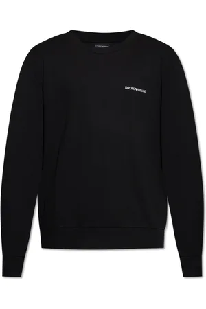 Emporio Armani Hombre, Sudaderas, Negro, Talla: XL