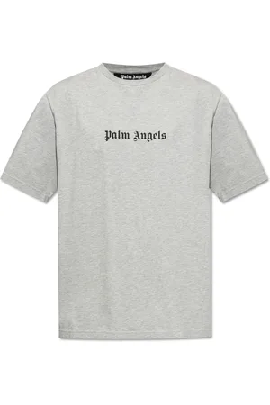 Palm Angels Hombre, Camisetas, Gris, Talla: S