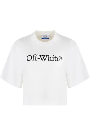 OFF-WHITE Mujer, Camisetas, Blanco, Talla: M