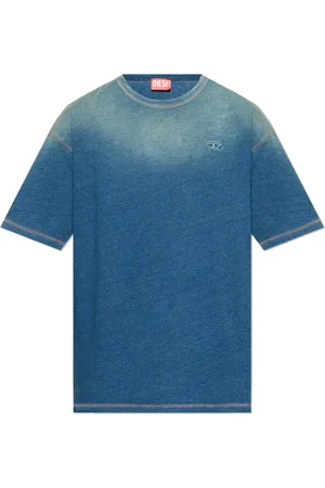 Diesel Hombre, Camisetas, Azul, Talla: 2XL
