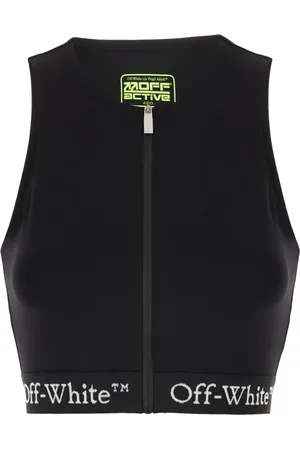OFF-WHITE Mujer, Camisetas, Negro, Talla: S