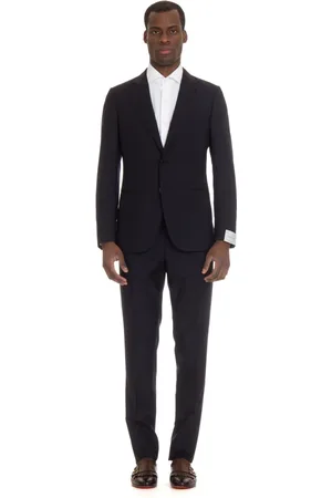 CARUSO Hombre, Trajes, Azul, Talla: 4XL