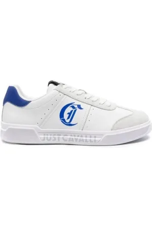 Roberto Cavalli Hombre, Zapatos, Blanco, Talla: 41 EU