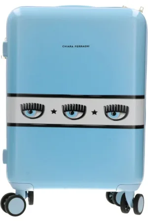 Chiara Ferragni Mujer, Maletas, Azul, Talla: ONE Size