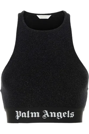 Palm Angels Mujer, Camisetas, Negro, Talla: M
