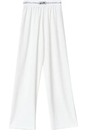 GAËLLE Mujer, Pantalones, Blanco, Talla: XS