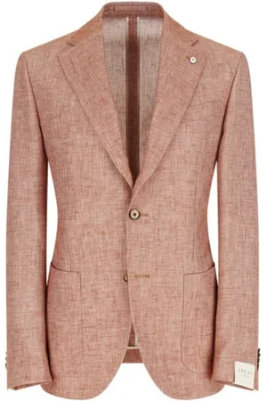 Lubiam Hombre, Chaquetas, Marrón, Talla: M