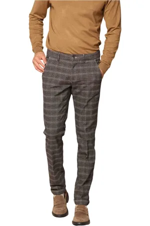 Masons Hombre, Pantalones, Gris, Talla: S