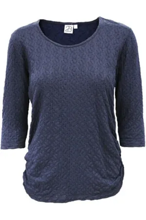 2-Biz Mujer, Camisetas, Azul, Talla: L