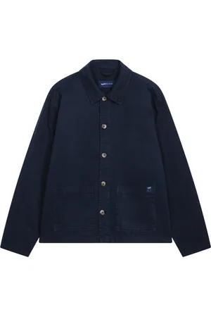 GAS Hombre, Chaquetas, Azul, Talla: M