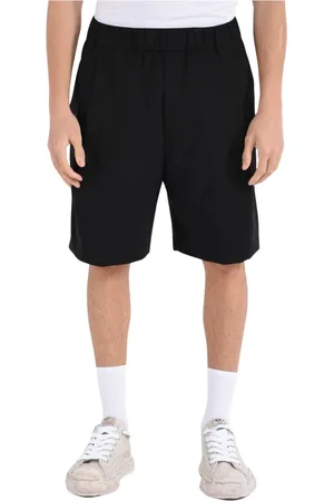 LANEUS Hombre, Pantalones cortos, Negro, Talla: M