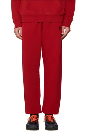 MARCELO BURLON Hombre, Pantalones, Rojo, Talla: L