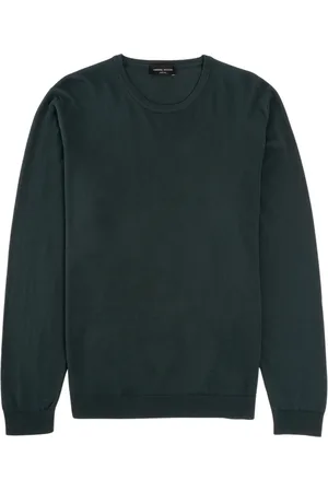 Roberto Collina Hombre, Jerseys, Verde, Talla: XL