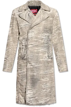 Diesel Hombre, Abrigos, Gris, Talla: M
