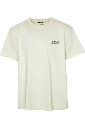 Denham Hombre, Camisetas, Blanco, Talla: S