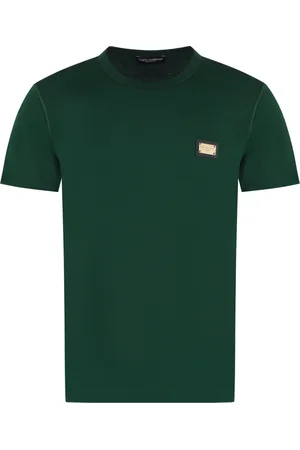 Dolce & Gabbana Hombre, Camisetas, Verde, Talla: S