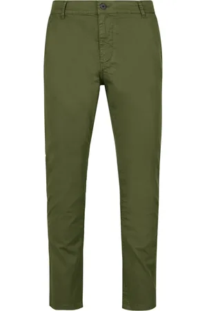 Bomboogie Hombre, Pantalones, Verde, Talla: W36