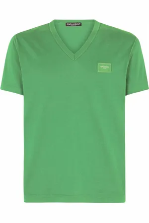 Dolce & Gabbana Hombre, Camisetas, Verde, Talla: S