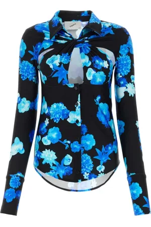COPERNI Mujer, Camisetas, Azul, Talla: 2XS